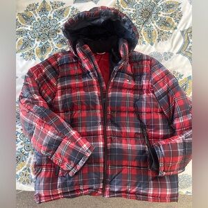 Barely used Mens Winter Hilfiger coat XL